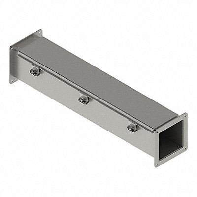 HOFFMAN F44W24SS Feed-Through Wireway 4inWx4inH