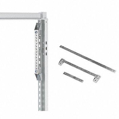 HOFFMAN PGS4K Strip Kit Copper Ground Bar L 15 3/4in