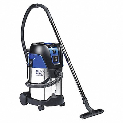 NILFISK 107406623 Shop Vacuum 7.94 gal SS 127 cfm