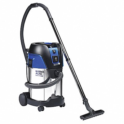 NILFISK 107419098 Shop Vacuum 7.94 gal SS 127 cfm