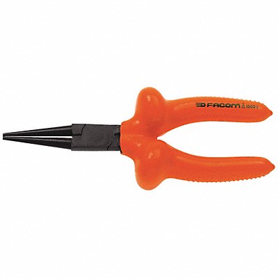 FACOM FA18917AVSE Round Nose Plier 6-7/8 L Serrated
