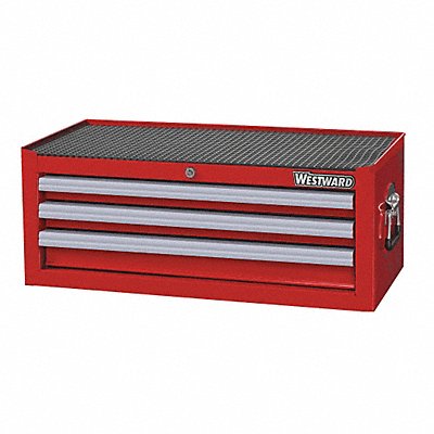 WESTWARD 32H848 Red Light Duty Intermediate Chest