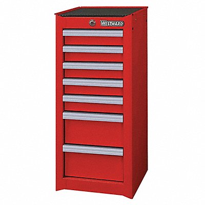 WESTWARD 32H864 Powder Coated Red Light Dty Side Cbint
