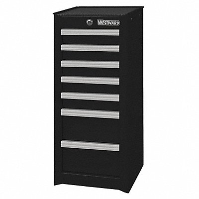 WESTWARD 32H865 Powder Coated Black Light Dty Side Cbint