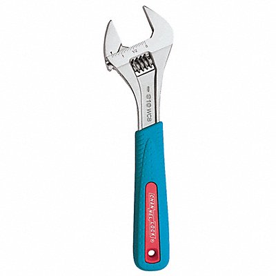 CHANNELLOCK 810WCB Adjustable Wrench Steel Chrome 10