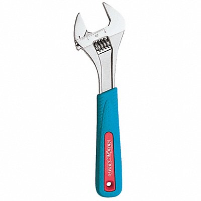 CHANNELLOCK 812WCB Adjustable Wrench Steel Chrome 12