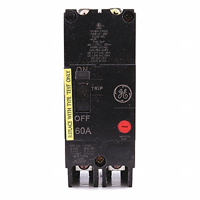 GE TEYF260 Circuit Breaker 60A 2P TEY 277/480VAC