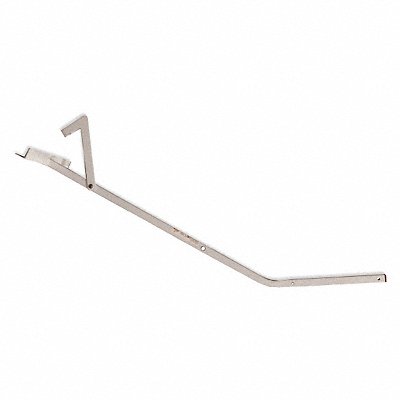 ACCUFORM FRR350 Portable Rail Clamp Sign Holder White