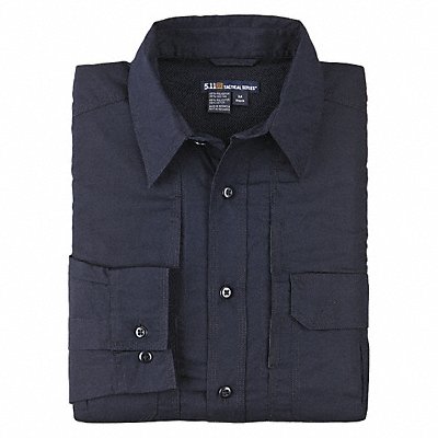 5.11 62070ABR724L Wm L/S Taclite Shirt Dark Navy L