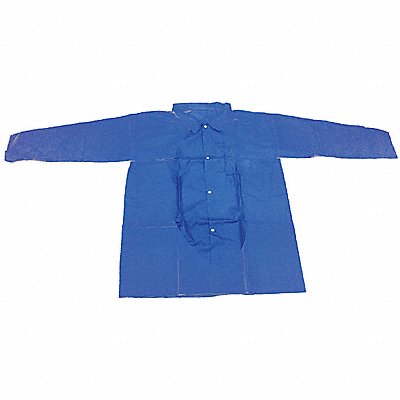 CONDOR 32KF68 H8180 Laboratory Coat 2XL Blue PP PK30