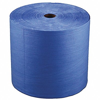 GRAINGER 32KL19 Dry Wipe Roll 11 x 13 Blue