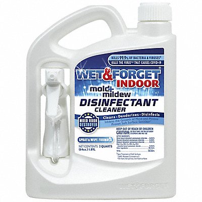 WET AND FORGET 802064 Mold and Mildew Disinfectant 0.5 gal