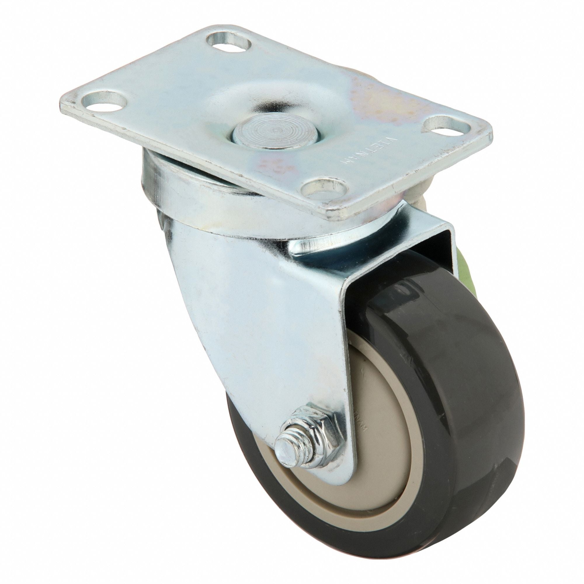 ROYAL BASKET TRUCKS G03GRXCRSSUN Swivel Castor 3 in Polyurethane