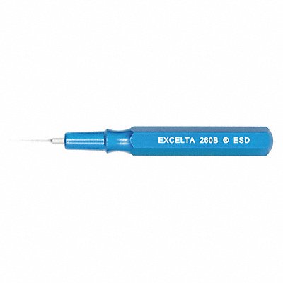EXCELTA 260BESD Spatula 2-1/2 In Metal Handle Blue .015