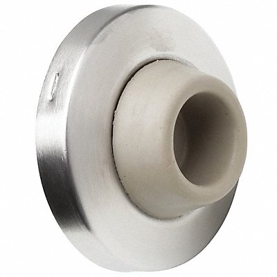 IVES WS406407CCVUS32D Door Stop Silver 1InLx2-1/2InHx2-1/2InW