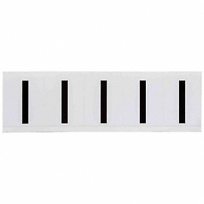 BRADY 9714I Letter Label 2-1/4 H 1-13/16 W PK5