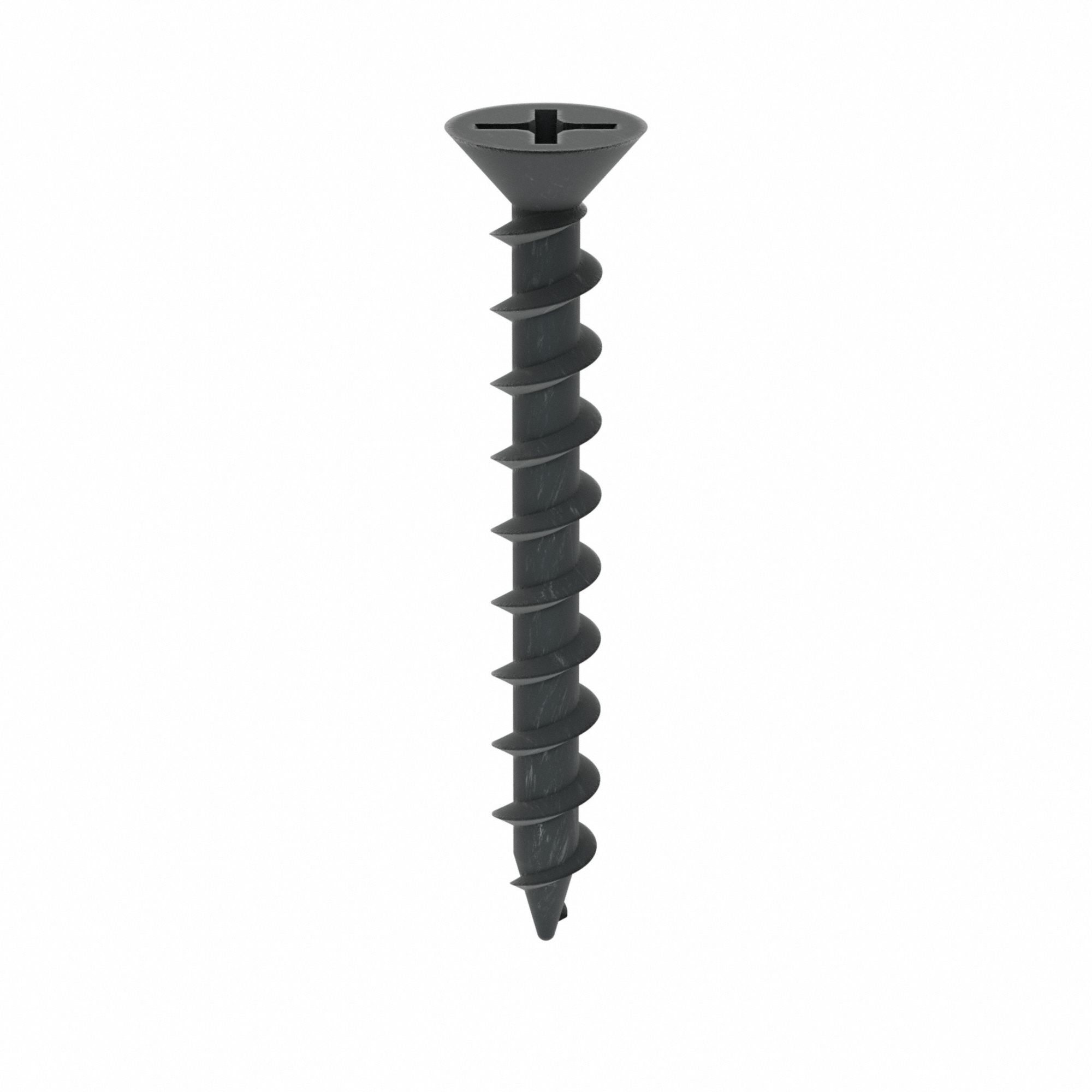 GRAINGER U313000160162 Drywall Screw 1 5/8 L #8 Phosphate PK200