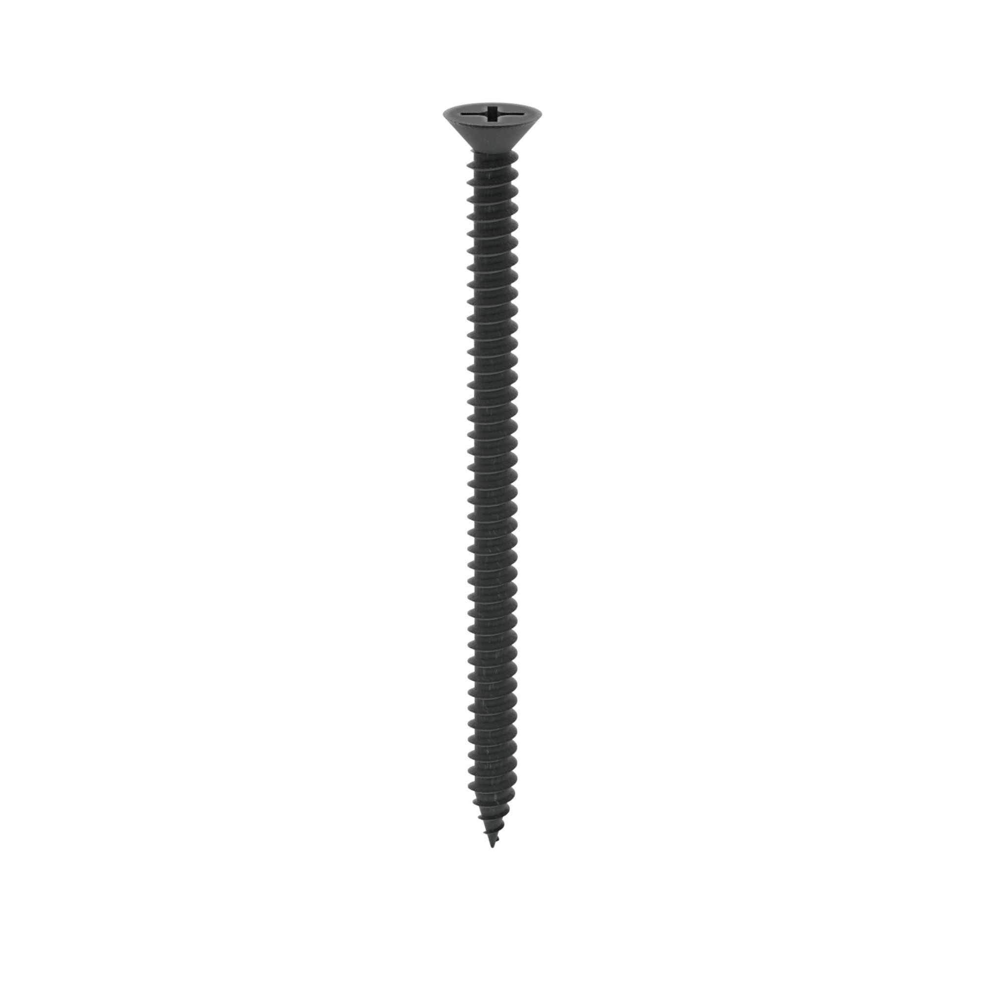GRAINGER U313050190350 Drywall Screw 3 1/2 L #10 Phosphat PK200