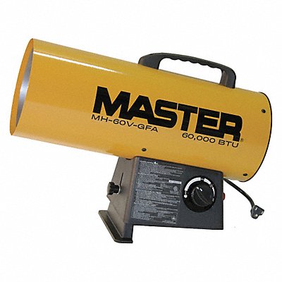 MASTER MH60VGFA Portable Gas Torpedo HeatrLP 300 cfm