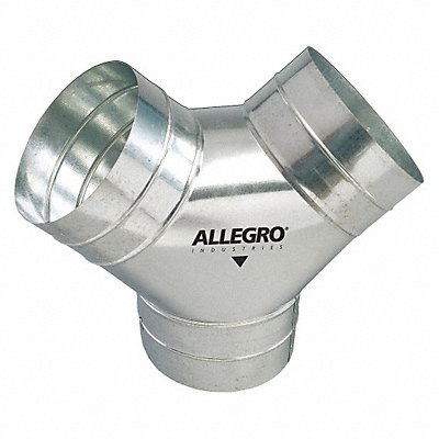 ALLEGRO 9500Y Duct to Duct Connector 8 in W Slvr