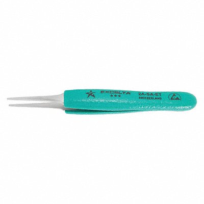 EXCELTA 2ASAET Tweezers SS Straight 5 1/4 L