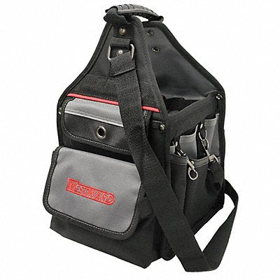 WESTWARD 32PJ32 Tool Tote Polyester Electrician