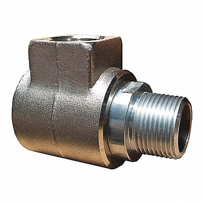 SPEEDAIRE PN31XG6402G Swivel 90 Deg Brass SS 1 in FNPT Inlet