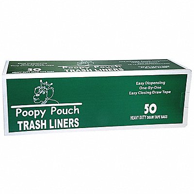 POOPY POUCH PP13GALBAGS Pet Waste Receptacle Bag 13 gal.