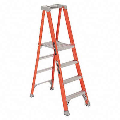 LOUISVILLE FXP1704 Platform Stepladder 6 ft 3 300 lb.