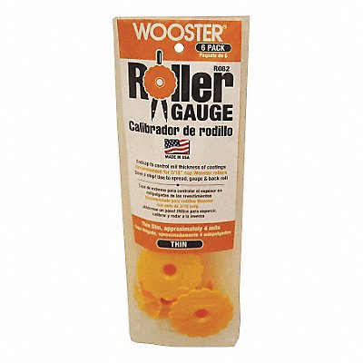 WOOSTER R082 Roller Gauge 4 mil PK6