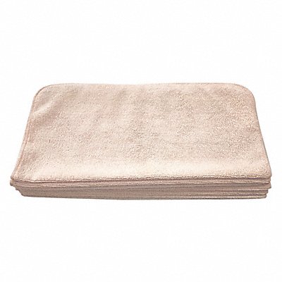 TOUGH GUY 32UV14 Microfiber Cloth 16 x 16 Pink PK12