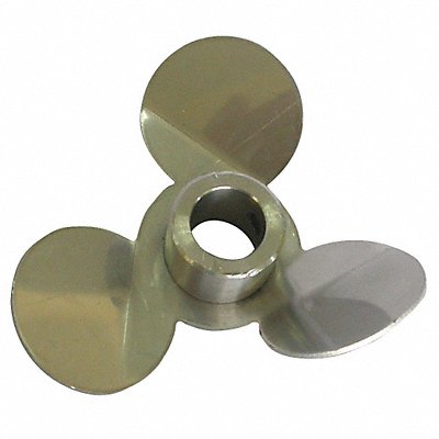 GRAINGER 32V144 Propeller for 5/8 Shaft 316 SS 19 RH