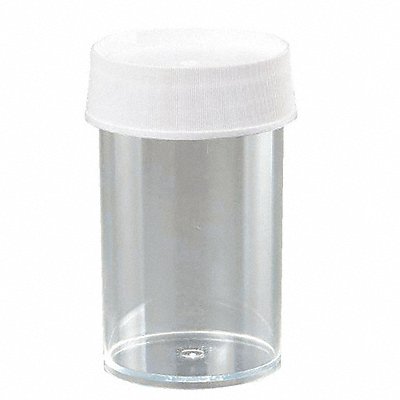 LAB SAFETY SUPPLY 32V493 Jar 250 mL 118 mm H Natural PK12