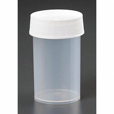 LAB SAFETY SUPPLY 32V497 Jar 250 mL 118 mm H Natural PK12