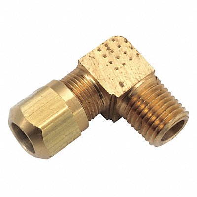 ANDERSON METALS 1469X6X8 Male Elbow Compression Brass