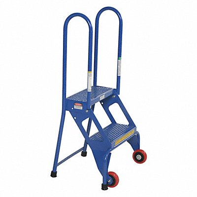VESTIL FLAD2 Folding Ladder With Wheels
