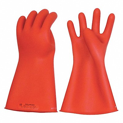 SALISBURY E011R8H D1025 Electrical Insulating Gloves Type I 8-1/2 PR1