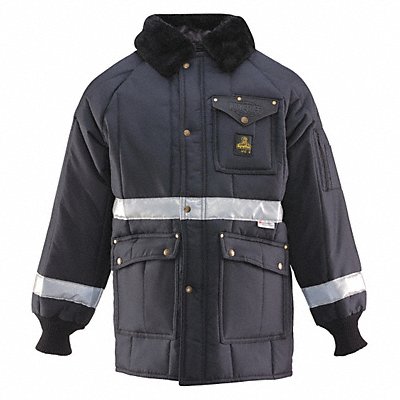 REFRIGIWEAR 0343RNAVSML Jacket Visibility Siberian Navy Small