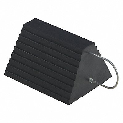 VESTIL RWC9U Molded Rubber Wheel Chock With U Handle