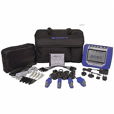 DRANETZ HDPQPGA550PKG Power Qlty Anlz Kit 100A HDPQ Guide