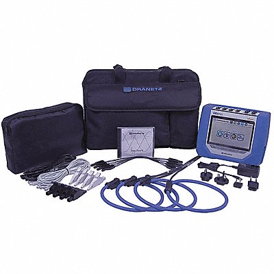 DRANETZ HDPQPVAFLEX6KPKG Power Qlty Anlz Kit 6000A HDPQ Visa