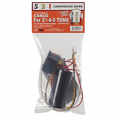 5-2-1 COMPRESSOR SAVER CSRU2 Compressor Saver 189-227 MFD 208/240V AC