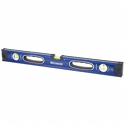 WESTWARD 32ZU58 I-Beam Level Aluminum Magnetic Anodized