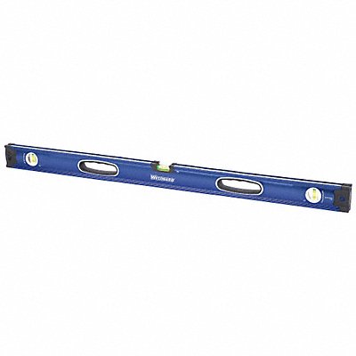 WESTWARD 32ZU59 I-Beam Level Aluminum Bubble 48 in.
