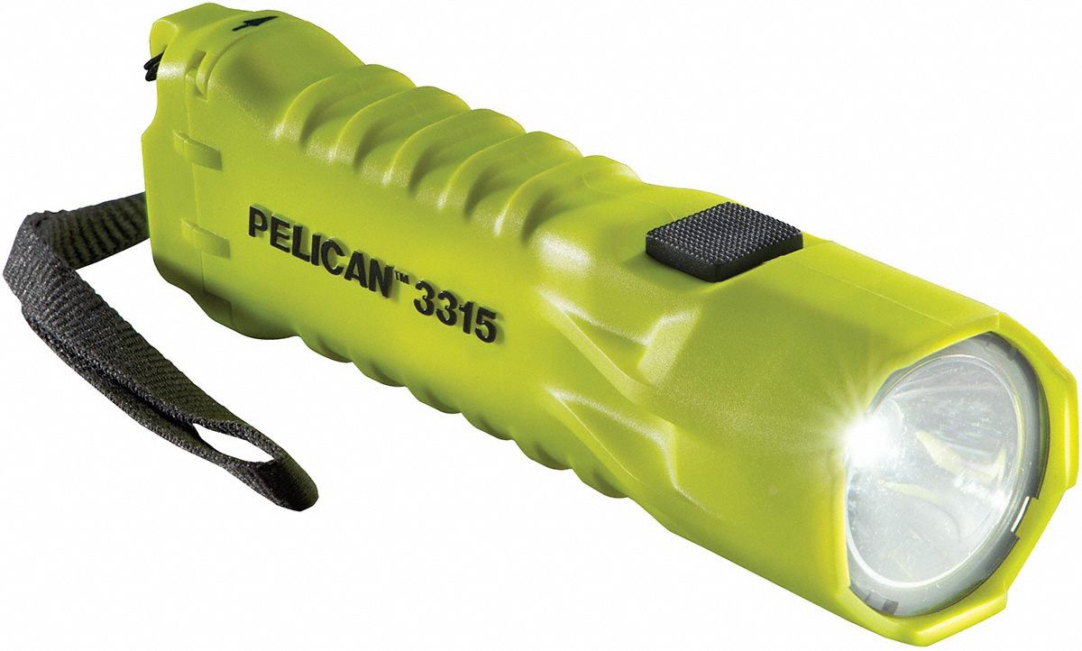 PELICAN 331500103245 Flashlight 3315 3 AA Batteries Yellow