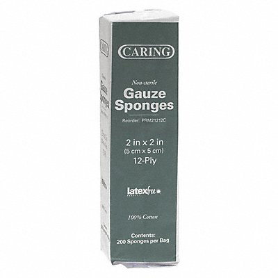 MEDLINE PRM21212C Gauze Sponge Ns 12-Ply 2 x2 PK200