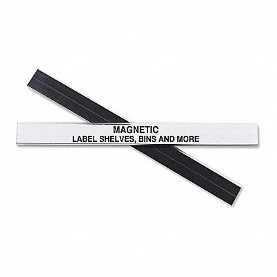 C-LINE 87207 Magnetc Shelf/Bin Label Holder 1/2 PK10