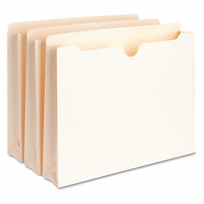 BUSINESS SOURCE 65799 Vertical Expanding File Pocket 2 Exp PK50
