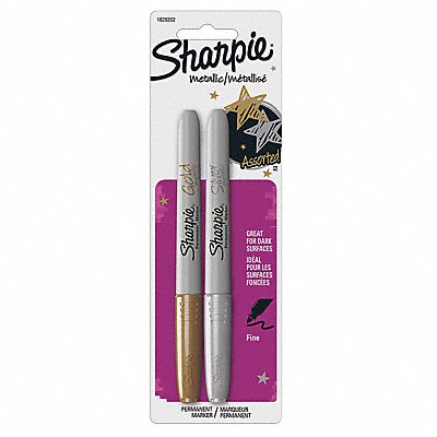 SHARPIE 1829202 Marker Sharpie Metallic PK2