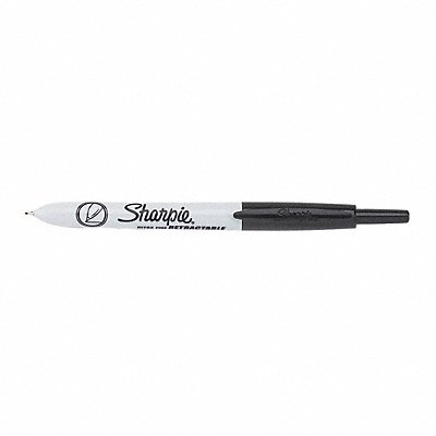SHARPIE 1735790 Marker Sharpie Rt Ultrfn Bk PK12